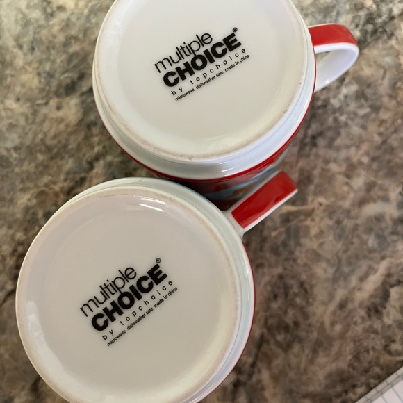 Set of Two Stacking Giraffes Coffee Tea Mugs Cups | Giraffes in Heart - Picture 10 of 10